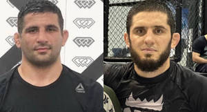 Beneil Dariush And Islam Makhachev Smiling Wallpaper