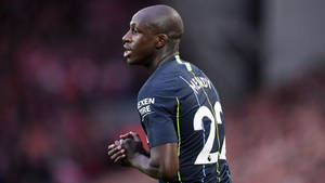 Benjamin Mendy Dark Blue Jersey Wallpaper