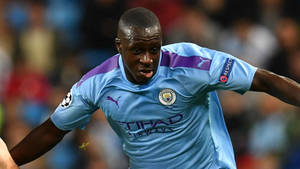 Benjamin Mendy Focused Game Play Wallpaper