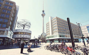 Berlin Alexaderplatz Hub Center Wallpaper