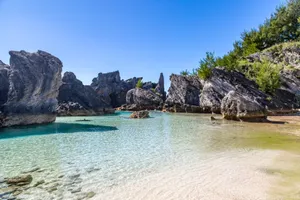 Bermuda Rock Formation Wallpaper