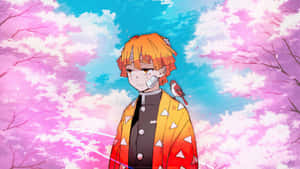 Best Anime Zenitsu Agatsuma Demon Slayer Wallpaper