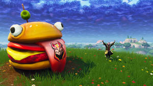 Best Burger In Fortnite Wallpaper
