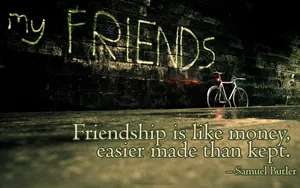Best Friend Friendship Quotes Wallpaper