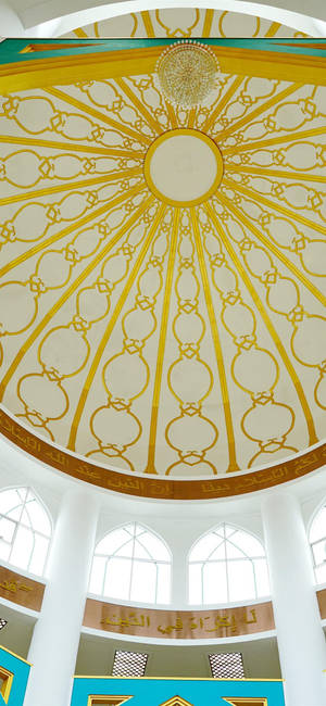 Best Islamic Gold And White Wallpaper