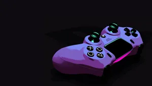 Best Ps4 Pink Controller Vector Wallpaper