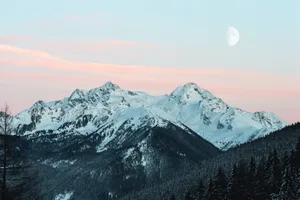 Best Quality Snowy Mountain Wallpaper