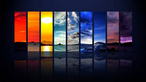 Best Sky Photo Collage Wallpaper