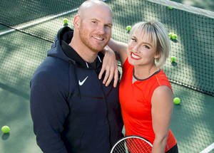 Bethanie Mattek-sands And Husband Wallpaper