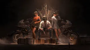 Between Two Girl Characters Pubg 1920x1080 Wallpaper