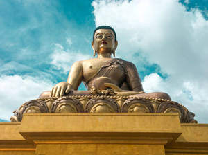 Bhutan Buddha Statue Wallpaper