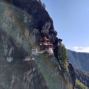 Bhutan Dreamy Tiger Nest Wallpaper