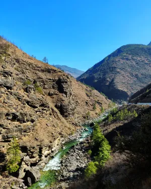 Bhutan Paro River Wallpaper