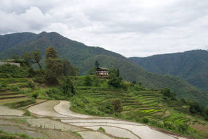 Bhutan Punakha Mountain Wallpaper