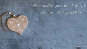 Bible Verse Desktop - Scripture-filled Wallpaper That’s Encouraging And Uplifting Wallpaper