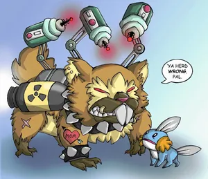 Bidoof Comics Wallpaper