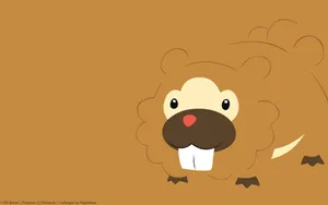 Bidoof Screen Art Wallpaper