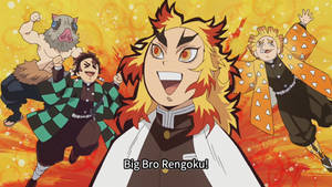 Big Bro Rengoku Wallpaper