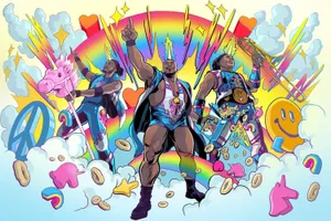 Big E And New Day Fanart Wallpaper