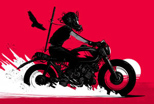 Bike Lover Vector Art Wallpaper