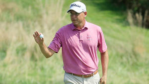 Bill Haas In A Grassy Field Wallpaper