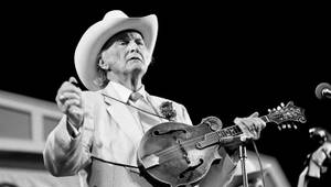 Bill Monroe The Earlybird Bluegrass 1985 Concert Wallpaper