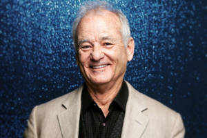 Bill Murray Classic American Actor Happy Smile Wallpaper