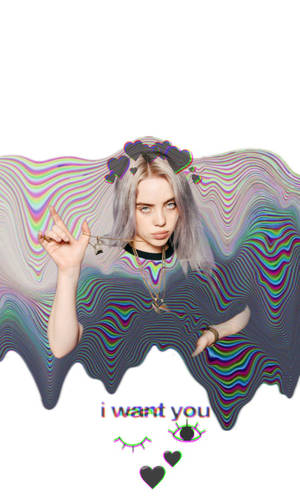 Billie Eilish Background Wallpaper