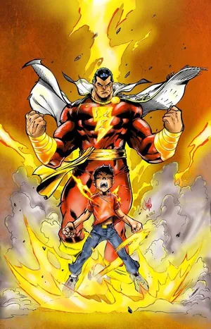 Billy Batson As Shazam Wallpaper
