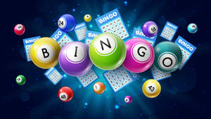 Bingo In Aesthetic Blue Wallpaper