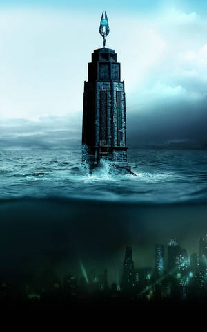 Bioshock Beacon At Sea Wallpaper