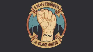 Bioshock Cartoon Fist Art Wallpaper