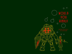 Bioshock Kindly Big Daddy Wallpaper