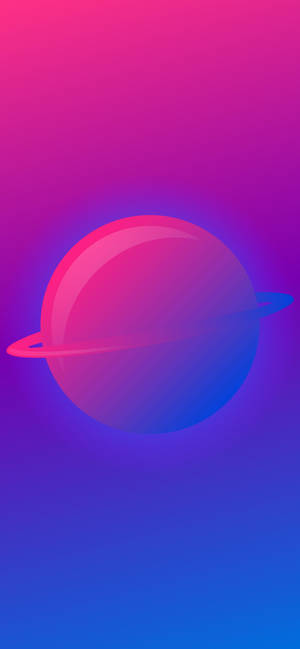 Bisexual Planet Gradient Wallpaper