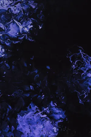 Black Abstract Purple Paint Wallpaper