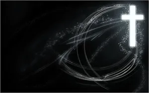 Black Aesthetic Cross Hd Wallpaper