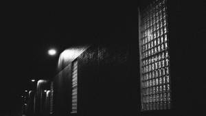 Black Aesthetic Night Lights Wallpaper