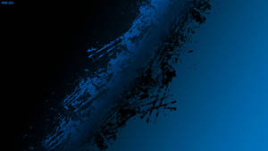 Black And Blue Abstract Art Wallpaper