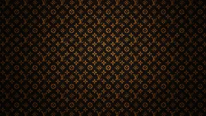 Black And Gold Louis Vuitton Pattern Wallpaper