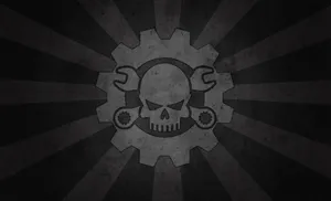 Black And Gray Jolly Roger Wallpaper