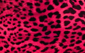 Black And Pink Aesthetic Rosette Patterns Wallpaper