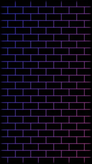 Black And Purple Aesthetic Brick Wall Wallpaper