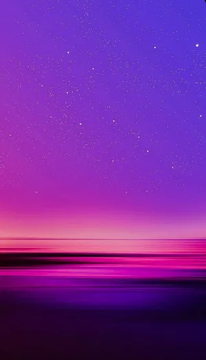 Black And Purple Aesthetic Horizon Wallpaper