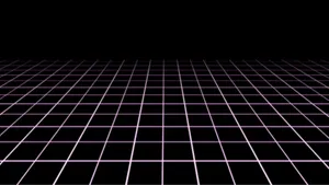 Black And Purple Horizon Grid Wallpaper