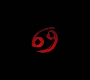 Black And Red Cancer Astrological Sign Wallpaper