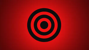 Black And Red Target Board Wallpaper