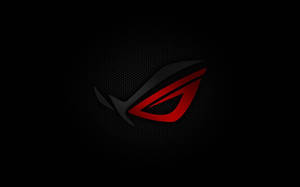 Black And Shadowy Asus Rog Logo Wallpaper