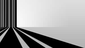 Black And White Abstract Background With Lines Wallpaper