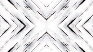 Black And White Abstract X Pattern Wallpaper
