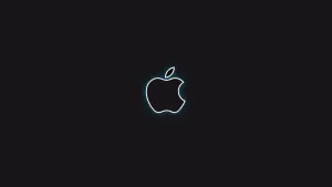 Black And White Apple Logo Wallpaper